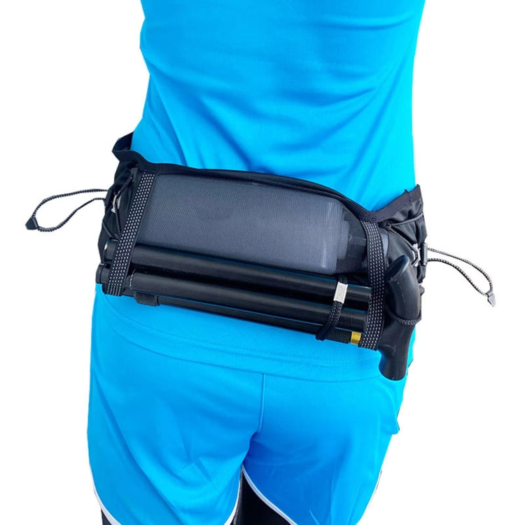 Running Sports Waist Bag Ultra-thin Breathable Belt With Trekking Pole Fixing Strap, XS/S/M, L/XL/XXL