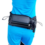 Running Sports Waist Bag Ultra-thin Breathable Belt With Trekking Pole Fixing Strap, XS/S/M, L/XL/XXL