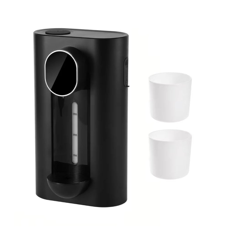 540ml Automatic Mouthwash Dispenser 3 Levels Quantitative with 2 Magnetic Cups, S7 White, S7 Black