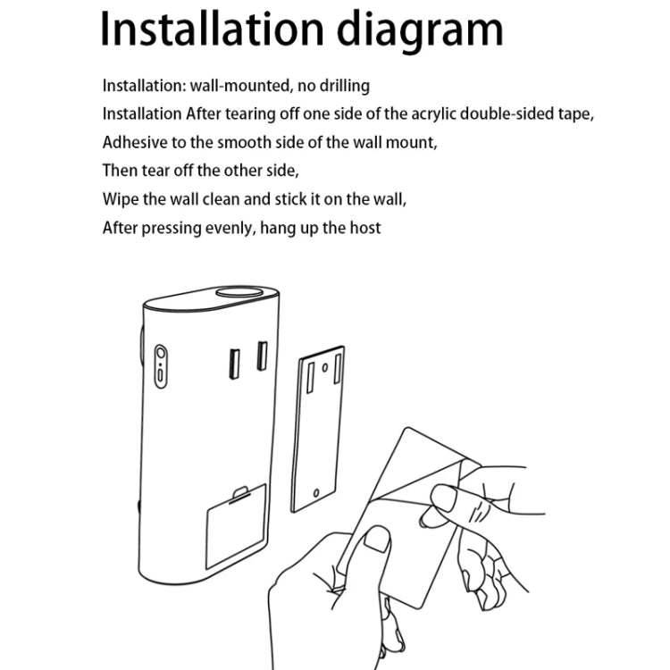 540ml Automatic Mouthwash Dispenser 3 Levels Quantitative with 2 Magnetic Cups, S7 White, S7 Black