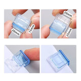30pcs Anti-Roll Retainer Push-Pull Clip A4 Paper Loose-leaf Clip, 30pcs Push-Pull Clip