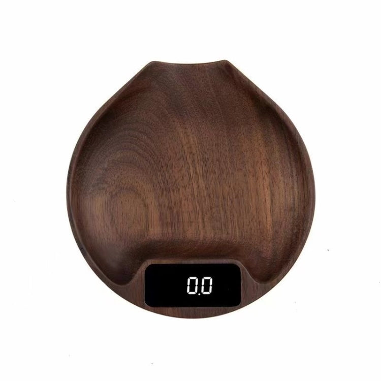 100g/0.1g Wood Electronic Tea Coffee Scale Kitchen Bar Scale