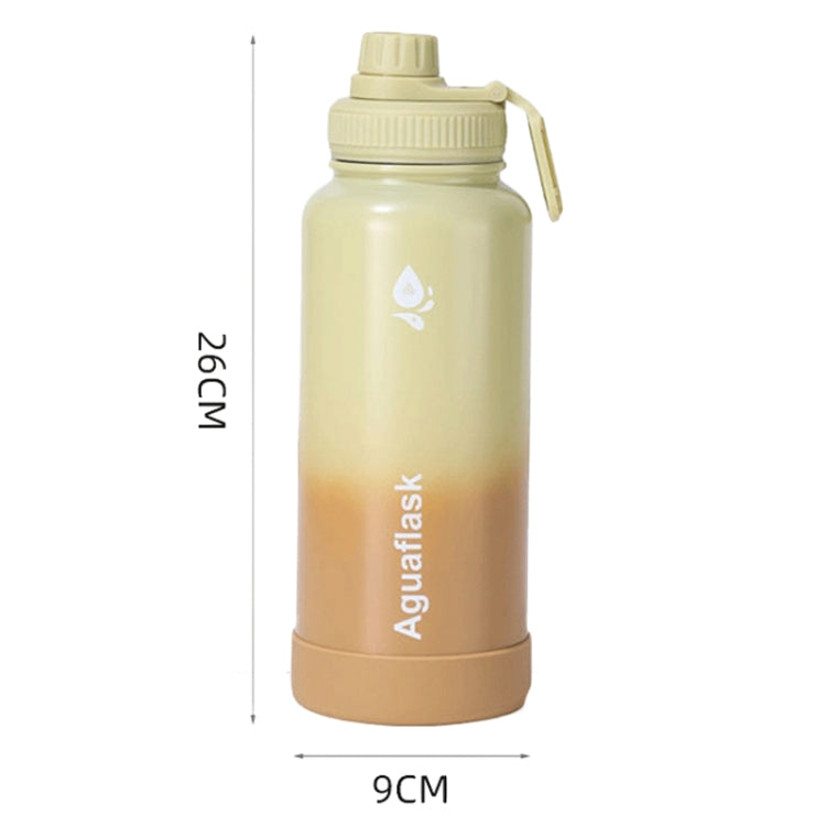 304 Stainless Steel Insulated Cup Large Capacity Thermos Bottle Vacuum Outdoor Portable Sports Kettle, Aguaflask 1000ml