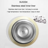 304 Stainless Steel Insulated Cup Large Capacity Thermos Bottle Vacuum Outdoor Portable Sports Kettle, Aguaflask 1000ml