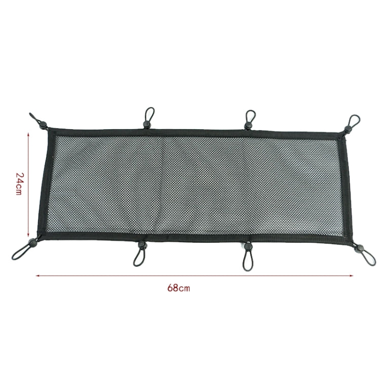 Table Bottom Power Socket Hidden Organizer Mesh Pocket, 68 x 24cm