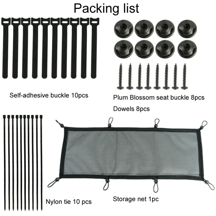 Table Bottom Power Socket Hidden Organizer Mesh Pocket, 68 x 24cm