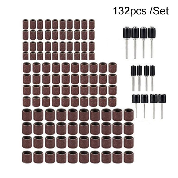 132pcs /Set Electric Grinder Woodworking Grinding Polishing Tool Set