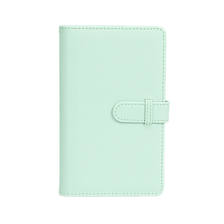 108-Piece Multifunctional 3 Inch Photo Ticket Credit Card Storage Book, Mint Green, Iris Purple, Light Cherry Pink, Hydrangea Blue, Jasmine White, Black Lychee Pattern, Brown Lychee Pattern