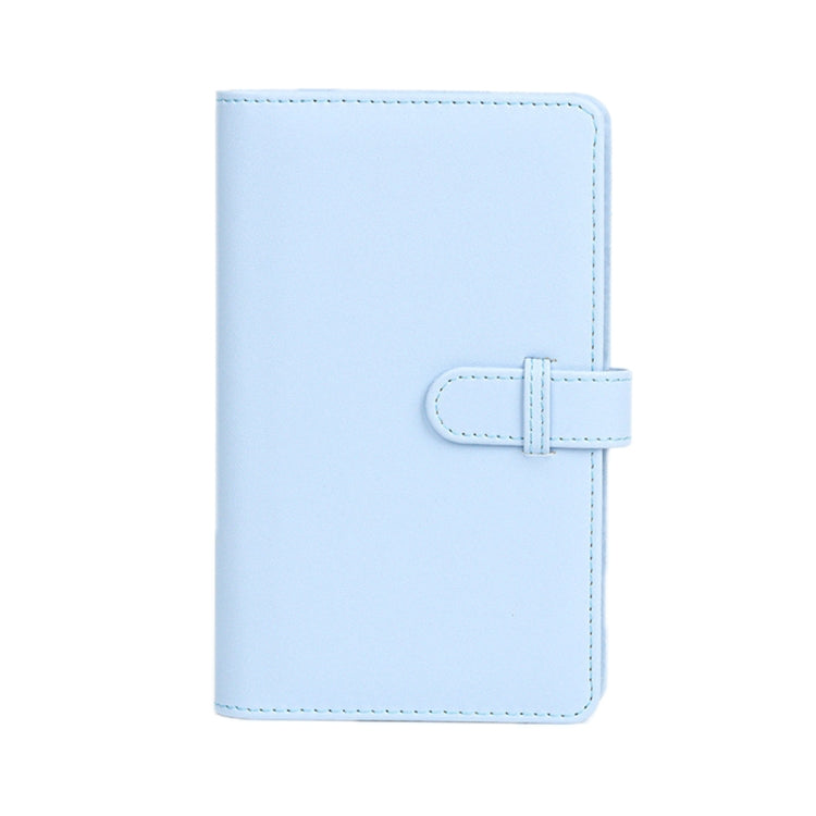 108-Piece Multifunctional 3 Inch Photo Ticket Credit Card Storage Book, Mint Green, Iris Purple, Light Cherry Pink, Hydrangea Blue, Jasmine White, Black Lychee Pattern, Brown Lychee Pattern