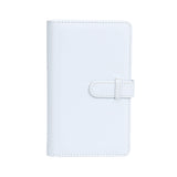 108-Piece Multifunctional 3 Inch Photo Ticket Credit Card Storage Book, Mint Green, Iris Purple, Light Cherry Pink, Hydrangea Blue, Jasmine White, Black Lychee Pattern, Brown Lychee Pattern