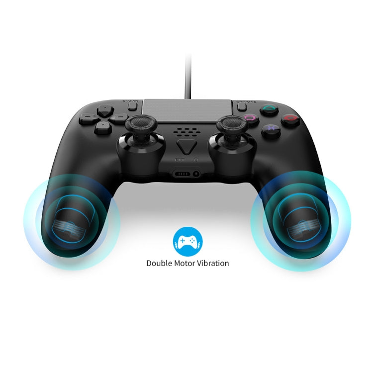 For PS5 / PS5 Slim / PC Wired Controller with Macro Programming Six-axis Gyro, Wired