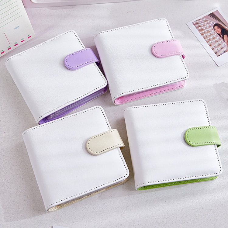 20 Loose-leaf PU Leather Multifunctional Storage Album