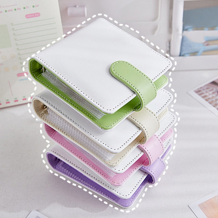 20 Loose-leaf PU Leather Multifunctional Storage Album