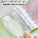 20 Loose-leaf PU Leather Multifunctional Storage Album