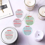1.5 Inch Round Warning Label Packaging Sticker