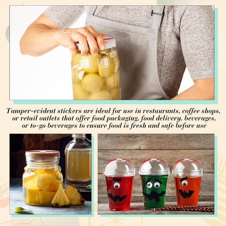 Food Baking Gift Sealing Stickers Holiday Self-adhesive Labels, S203 100pcs /Roll, S204 100pcs /Roll