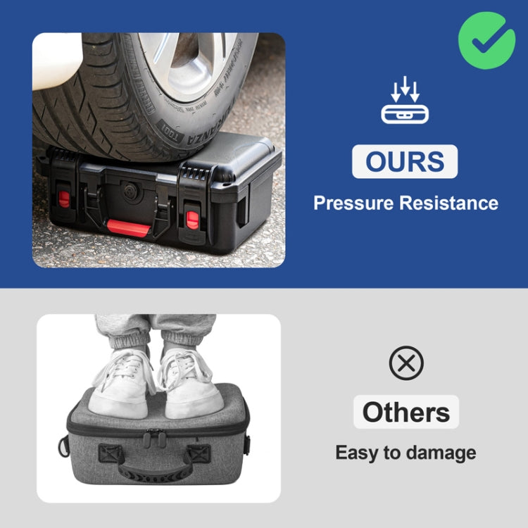 STARTRC GAMES Game Console Storage Waterproof Box Hardshell Case, For PS5 Slim Hardshell Case