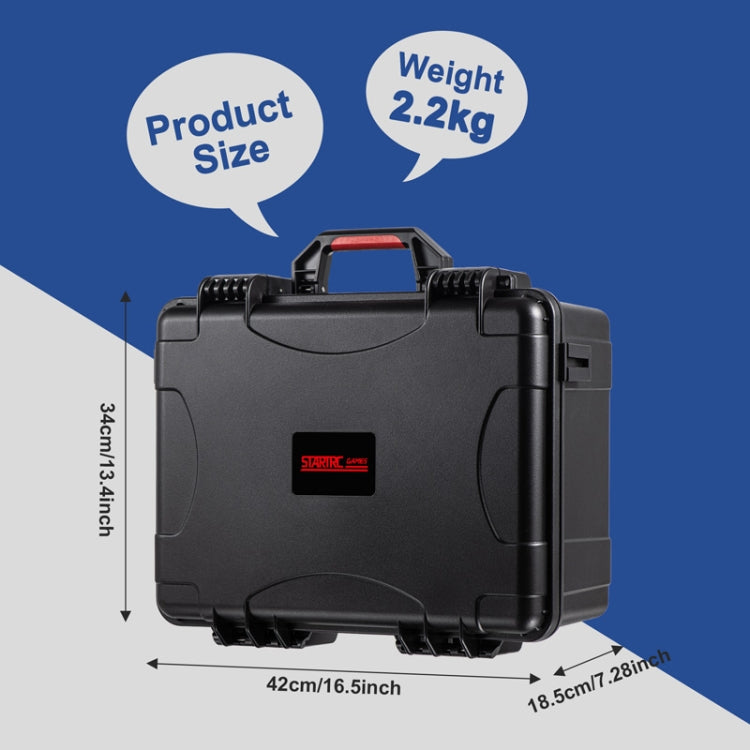 STARTRC GAMES Game Console Storage Waterproof Box Hardshell Case, For PS5 Slim Hardshell Case