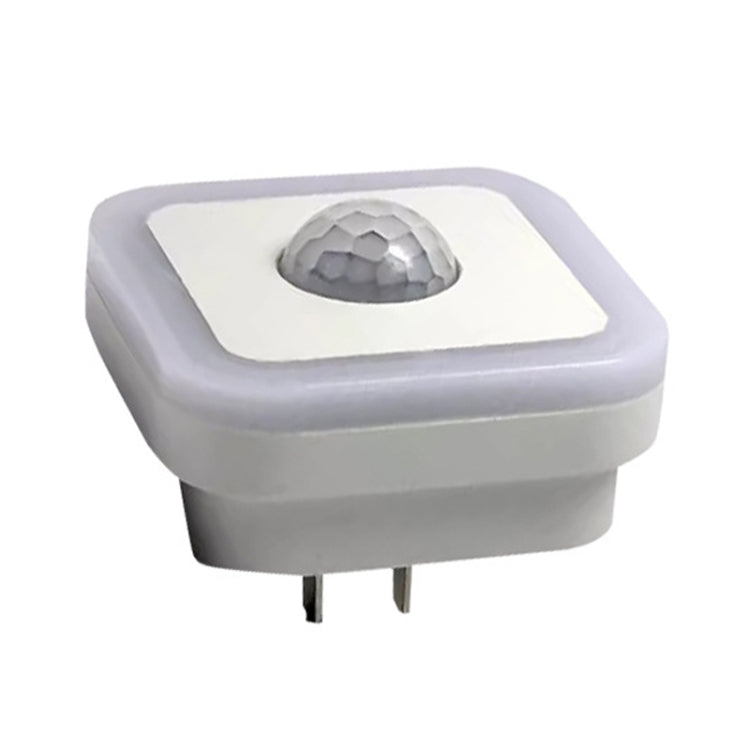 Home LED Human Auto Sensor Night Light Plug-In Wiring-Free Staircase Corridor Aisle Light, US Plug, 3W