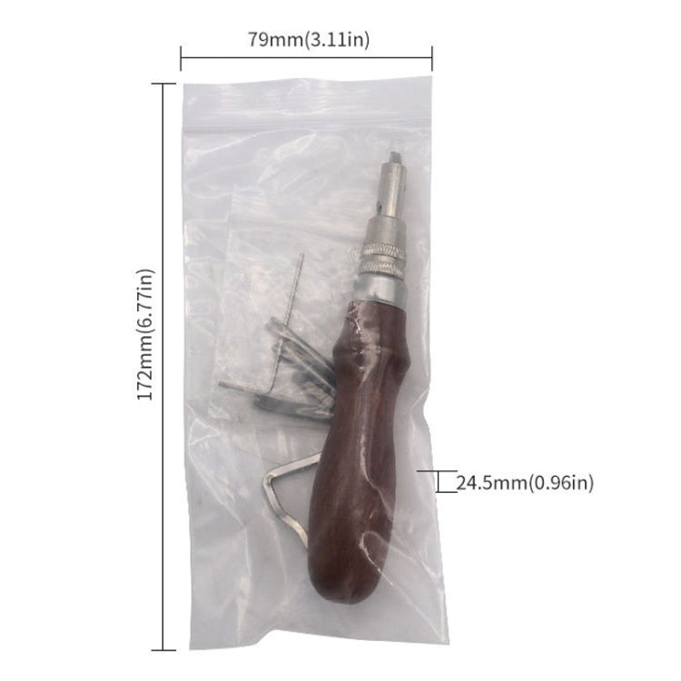 7 In 1 Leather Edge Presser Groove Cutter Edge Trimmer