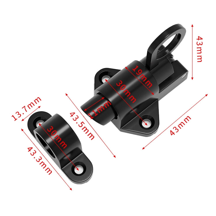 Solid Aluminum Alloy Plane Shape Spring Automatic Rebound Latch