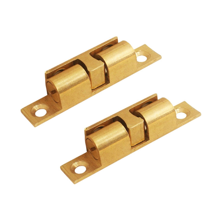 2pcs Cabinet Magnetic Spring Buckle Ball Door Sucker, Small Gold, Medium Gold, Large Gold, Extra Large Gold, Small Silver, Medium Silver, Large Silver, Extra Large Silver