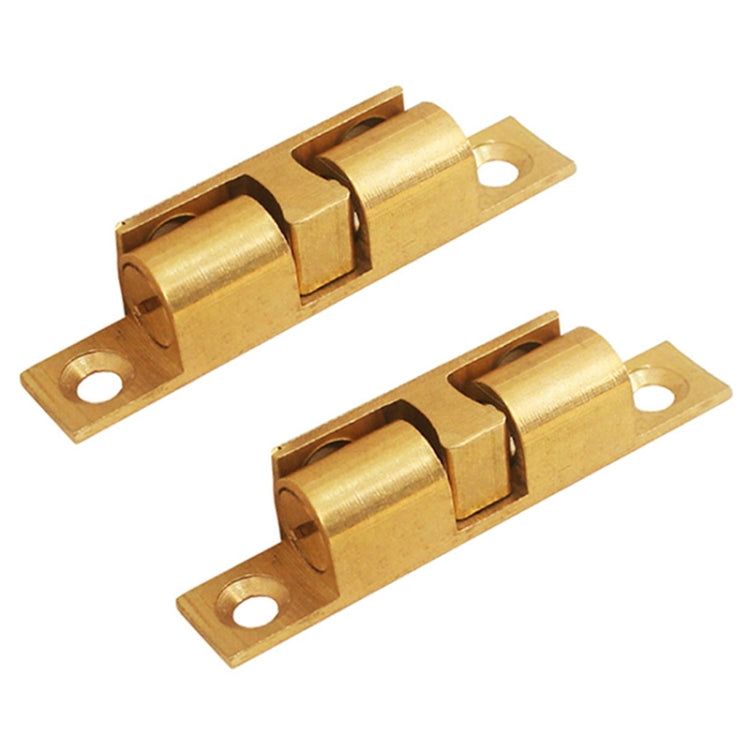 2pcs Cabinet Magnetic Spring Buckle Ball Door Sucker, Small Gold, Medium Gold, Large Gold, Extra Large Gold, Small Silver, Medium Silver, Large Silver, Extra Large Silver