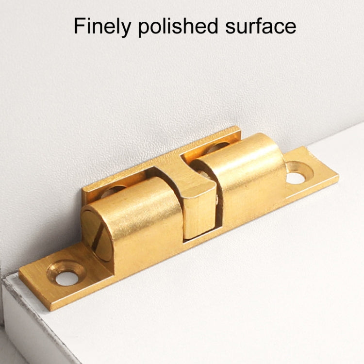 2pcs Cabinet Magnetic Spring Buckle Ball Door Sucker, Small Gold, Medium Gold, Large Gold, Extra Large Gold, Small Silver, Medium Silver, Large Silver, Extra Large Silver