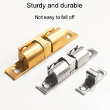 2pcs Cabinet Magnetic Spring Buckle Ball Door Sucker, Small Gold, Medium Gold, Large Gold, Extra Large Gold, Small Silver, Medium Silver, Large Silver, Extra Large Silver