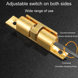 2pcs Cabinet Magnetic Spring Buckle Ball Door Sucker, Small Gold, Medium Gold, Large Gold, Extra Large Gold, Small Silver, Medium Silver, Large Silver, Extra Large Silver