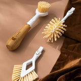 Kitchen 4 in 1 Cleaning Brush Set for Cleaning Pots / Bowls / Gaps / Cups