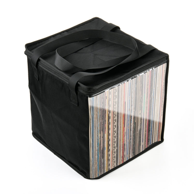 Transparent Vinyl Record Storage Bag Holds up to 50 Vinyl Albums Within 12 Inch, Vinyl Record Storage Bag