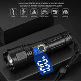 E-SMARTER A03 Laser 30W Portable LCD Display Flashlight, A03