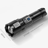 E-SMARTER A03 Laser 30W Portable LCD Display Flashlight, A03