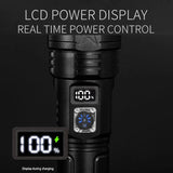 E-SMARTER A03 Laser 30W Portable LCD Display Flashlight, A03