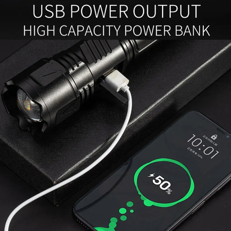 E-SMARTER A03 Laser 30W Portable LCD Display Flashlight, A03