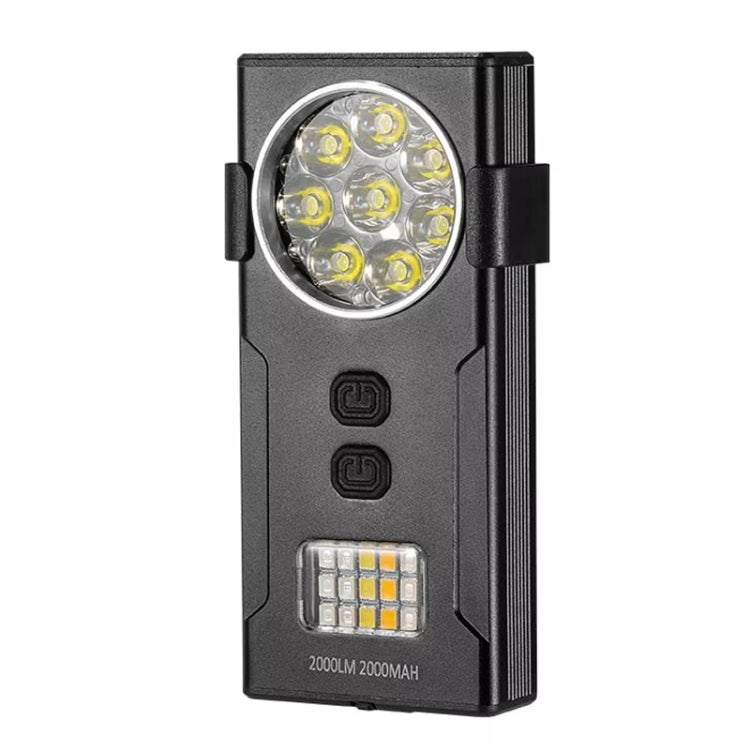 Strong Magnetic Adsorption Mini Carry-on Keychain Flat Work Light, E-SMARTER D84 4 Eyes, E-SMARTER D85 8 Eyes