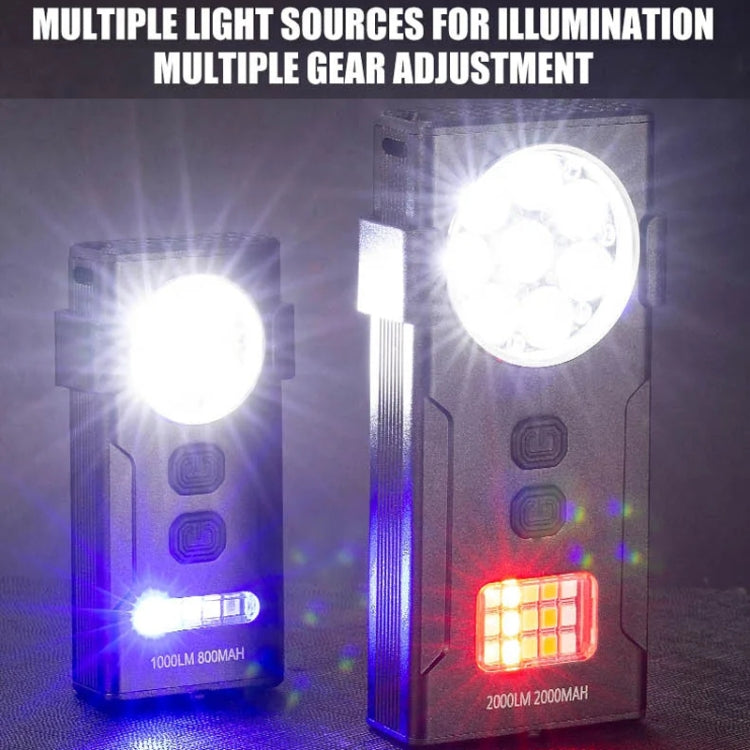 Strong Magnetic Adsorption Mini Carry-on Keychain Flat Work Light, E-SMARTER D84 4 Eyes, E-SMARTER D85 8 Eyes