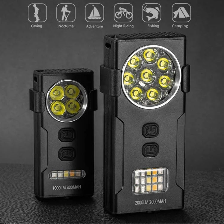 Strong Magnetic Adsorption Mini Carry-on Keychain Flat Work Light, E-SMARTER D84 4 Eyes, E-SMARTER D85 8 Eyes