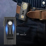 Strong Magnetic Adsorption Mini Carry-on Keychain Flat Work Light, E-SMARTER D84 4 Eyes, E-SMARTER D85 8 Eyes