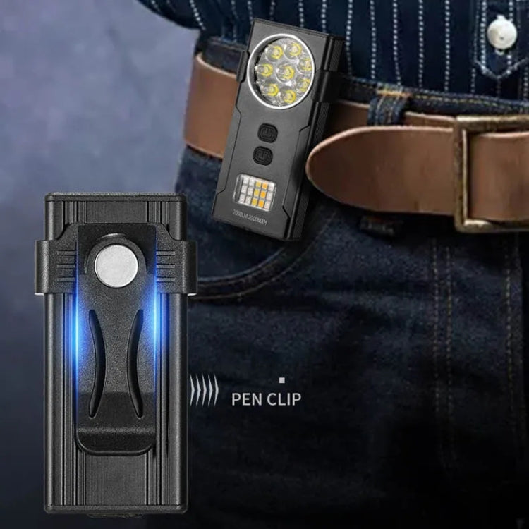 Strong Magnetic Adsorption Mini Carry-on Keychain Flat Work Light, E-SMARTER D84 4 Eyes, E-SMARTER D85 8 Eyes