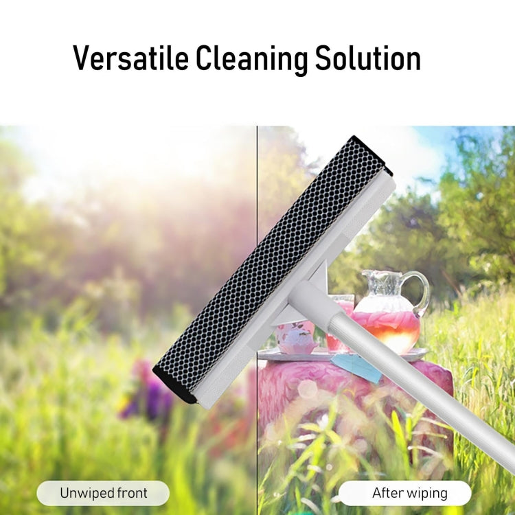 2-In-1 Household Double-Sided Glass Wiper Car Washing Cleaning Tool, Telescopic White, Telescopic Black, Telescopic Yellow, Straight White, Straight Yellow, Straight Black