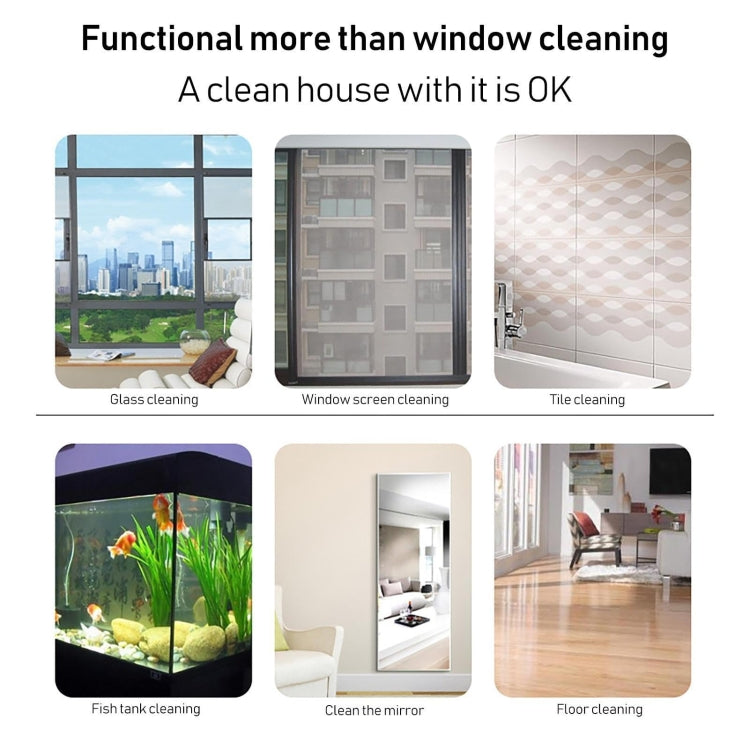 2-In-1 Household Double-Sided Glass Wiper Car Washing Cleaning Tool, Telescopic White, Telescopic Black, Telescopic Yellow, Straight White, Straight Yellow, Straight Black