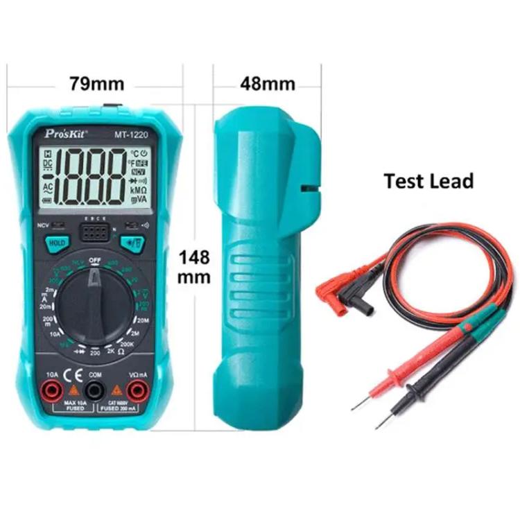 3-1/2 Burn-Proof Digital Intelligent Multimeter, MT-1220-C
