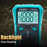 3-1/2 Burn-Proof Digital Intelligent Multimeter, MT-1220-C