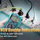 3-1/2 Burn-Proof Digital Intelligent Multimeter, MT-1220-C