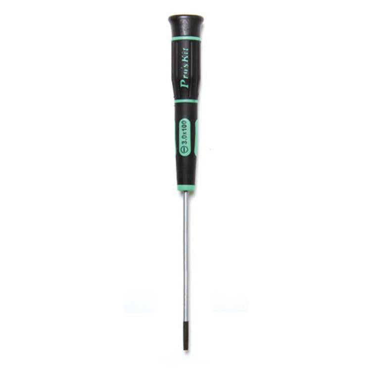 ProsKit SD-081-S7 Slotted Precision Screwdriver(3.0 x 100mm) for Daily Electronics Repairs