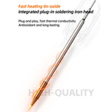 USB Digital Display Charging Soldering Iron Set 5-speed Temperature Adjustable, Standard Edition Gray, Standard Edition Orange, 3 Heads Orange, 3 Heads Gray