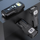 Strong Mini Key Light Magnetic LCD Electric Display Dual Light Tool Lamp, BK08