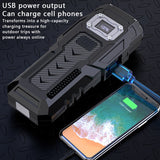 Strong Mini Key Light Magnetic LCD Electric Display Dual Light Tool Lamp, BK08